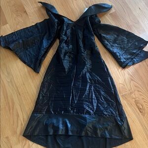 Disney Black Off-Shoulder Bell Sleeve Gown